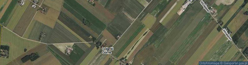 Zdjęcie satelitarne Golanki Górne ul.